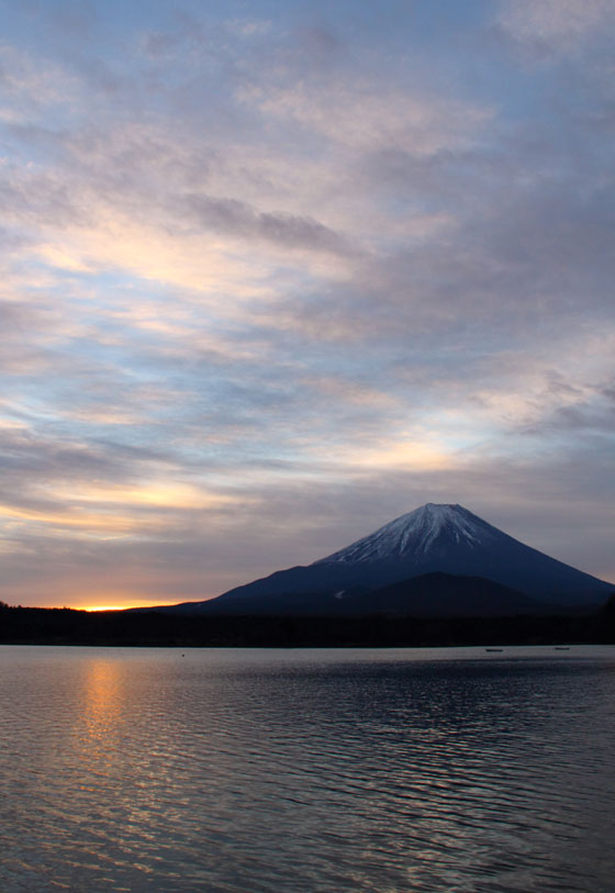 富士山　精進湖